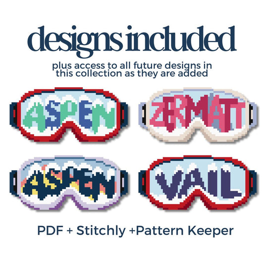 Aspen Ski Goggles Chart Bundle