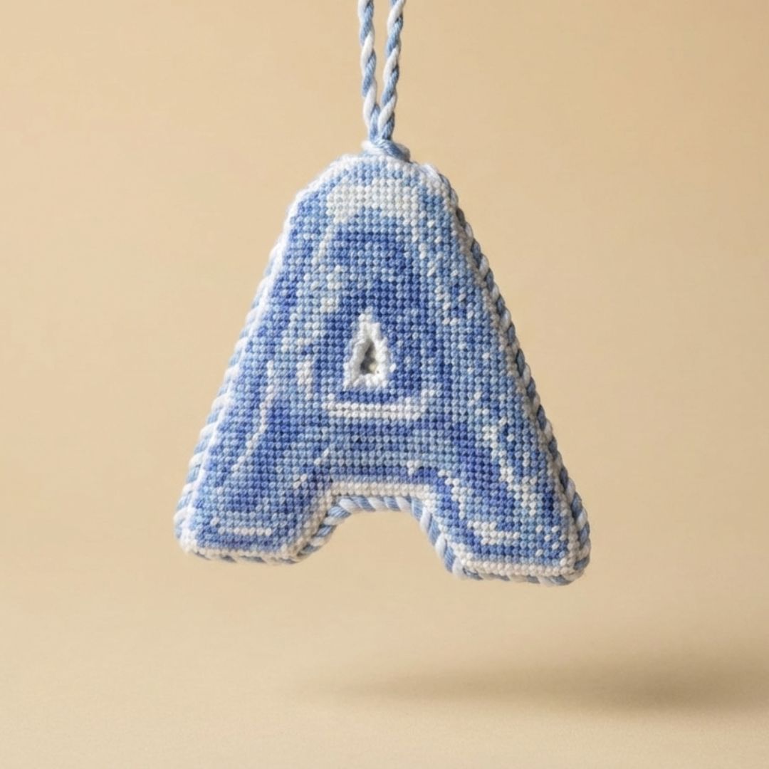 2-Colour Needlepoint Alphabet Chart Bundle