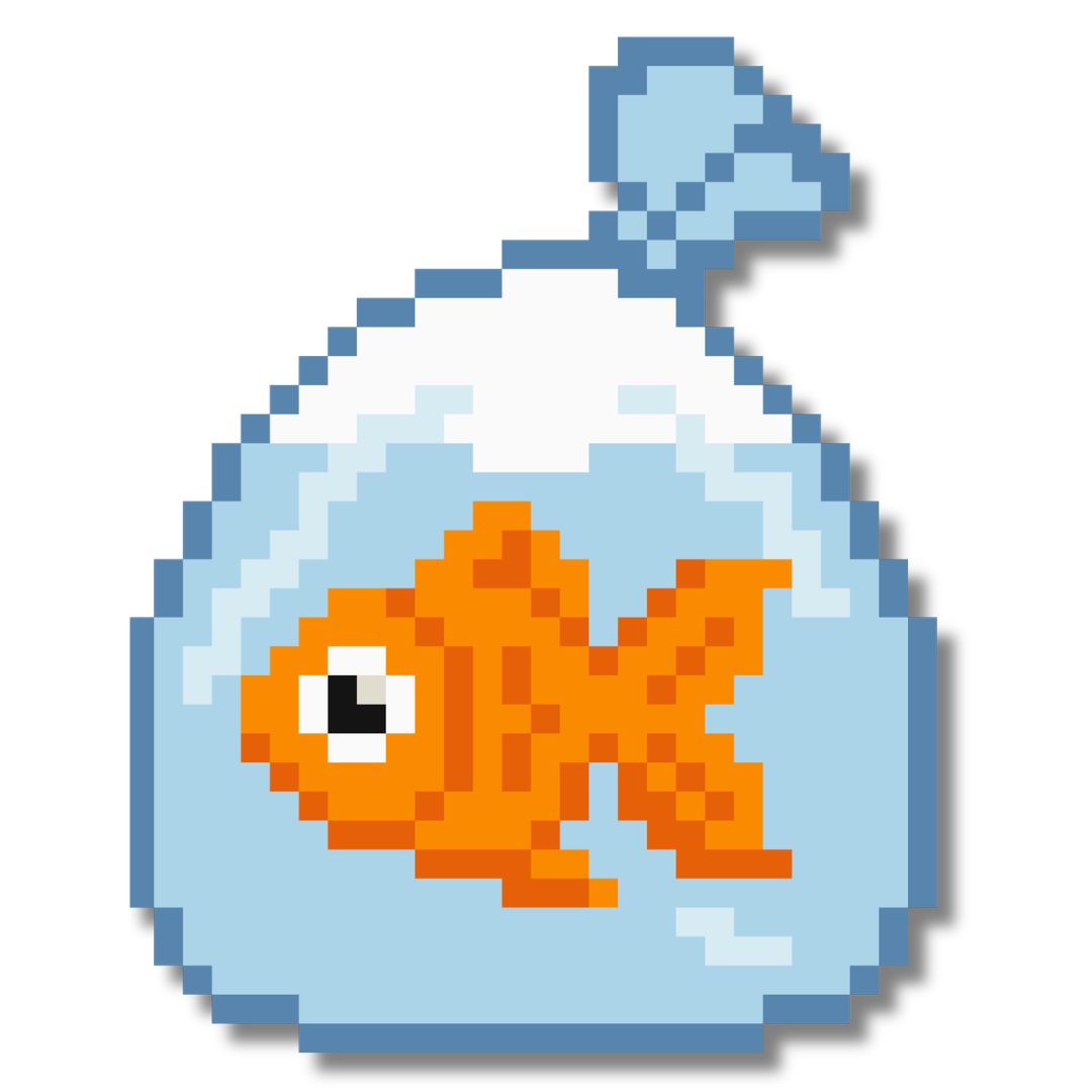 Mini Goldfish Needlepoint Chart