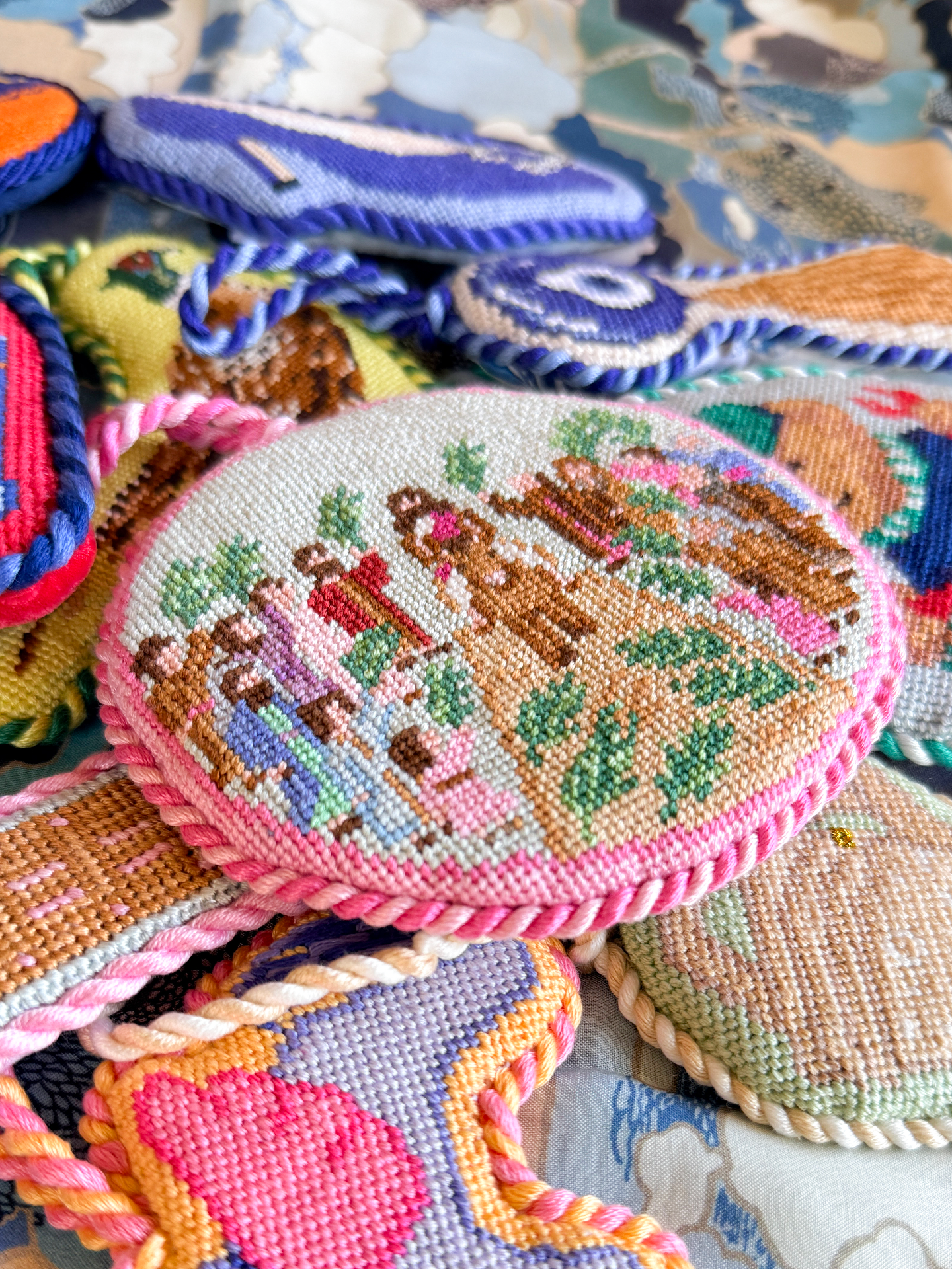 Palm Sunday Needlepoint Canvas