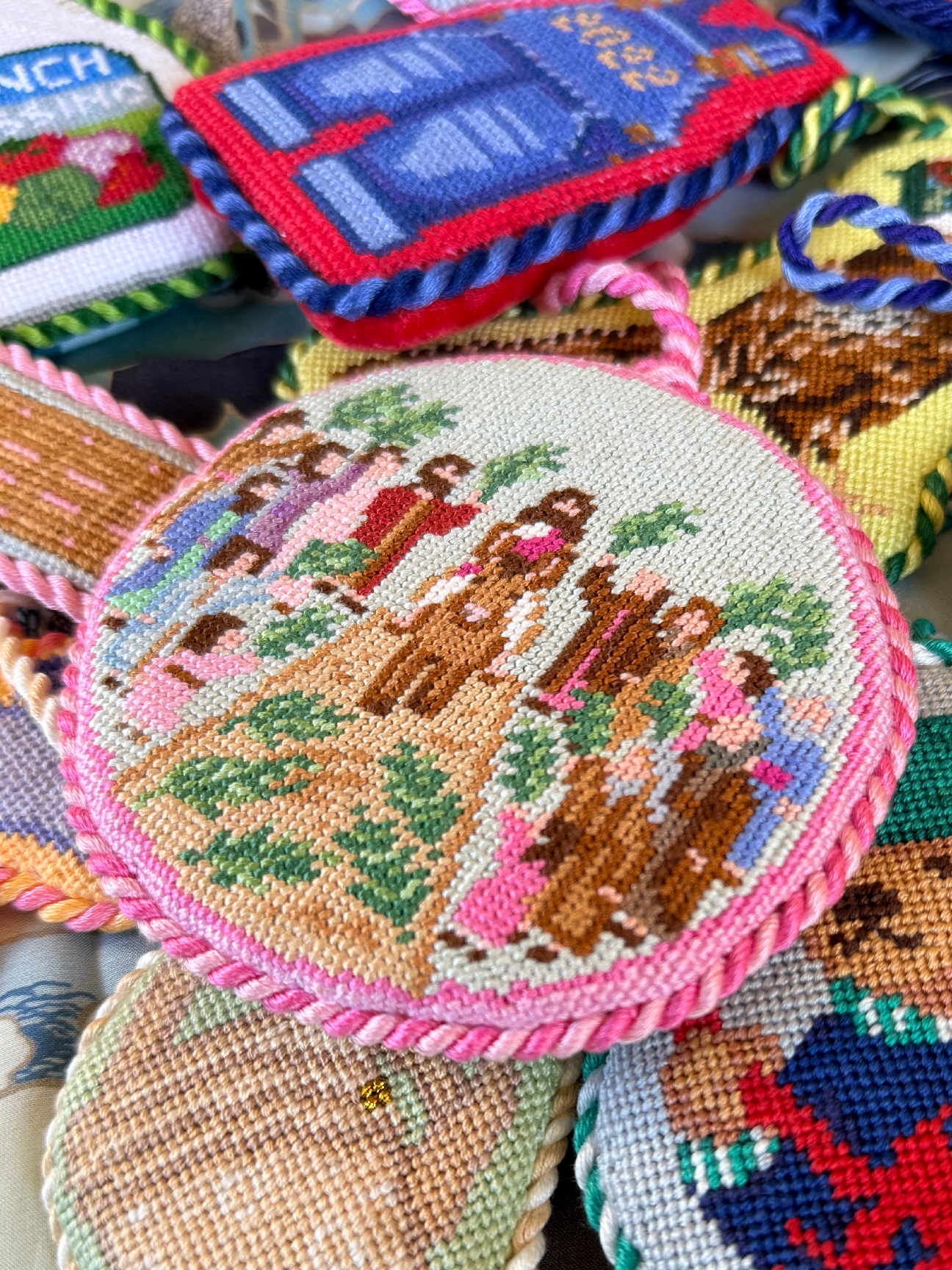 Palm Sunday Needlepoint Canvas