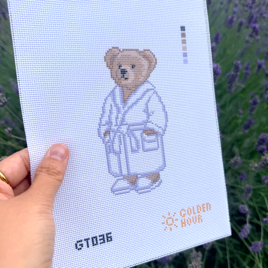 Relaxation Bear Canvas