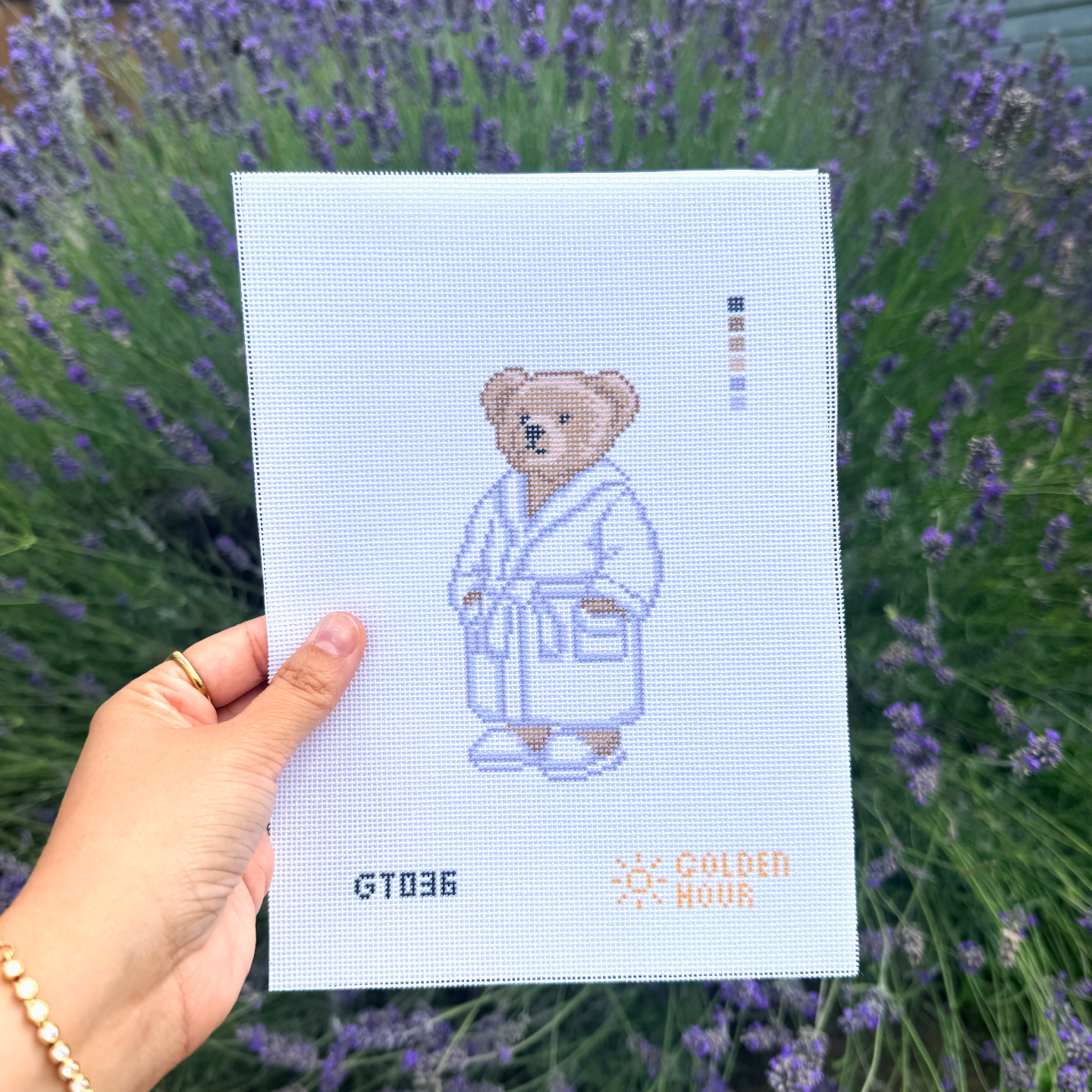 Relaxation Bear Canvas