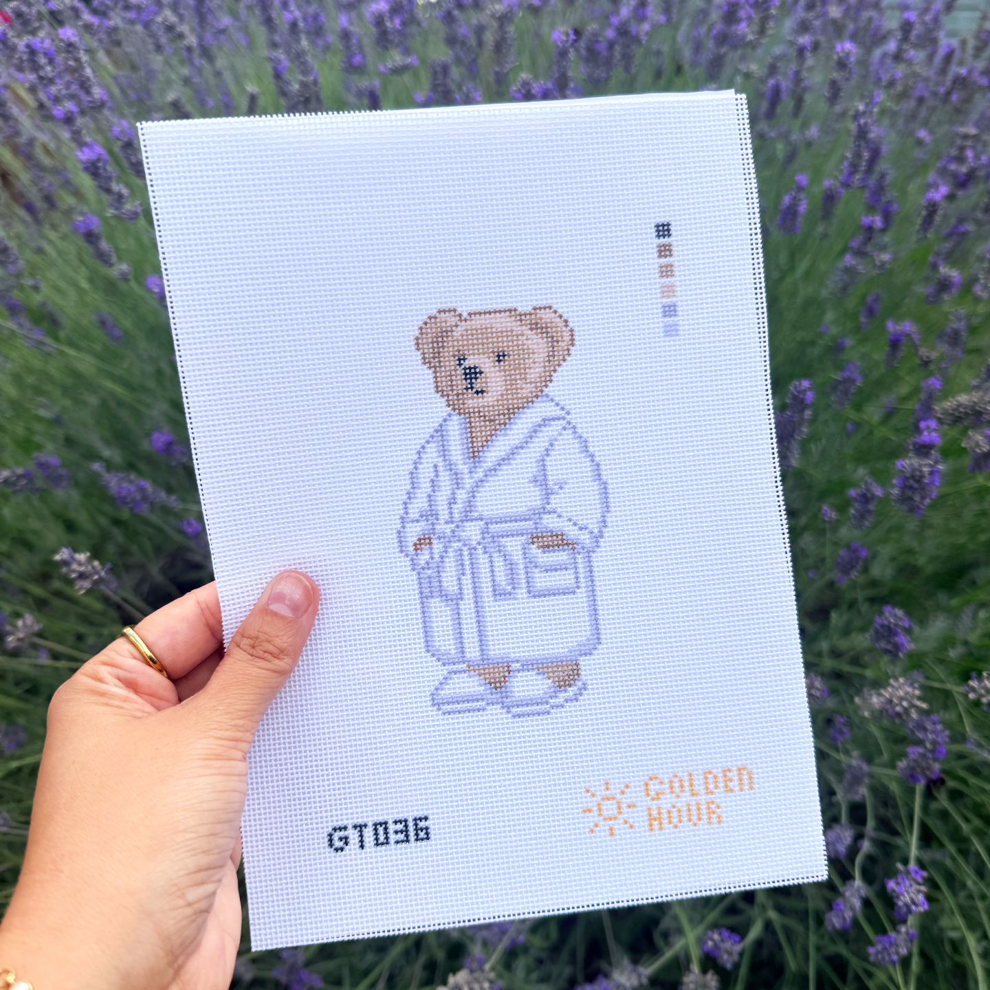 Relaxation Bear Canvas