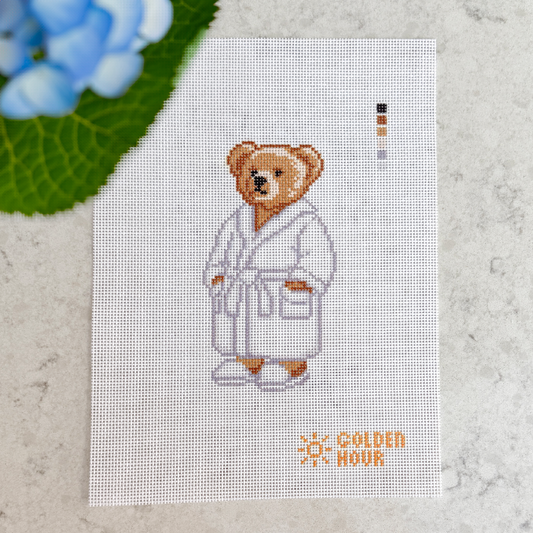 Relaxation Bear Canvas SAMPLE