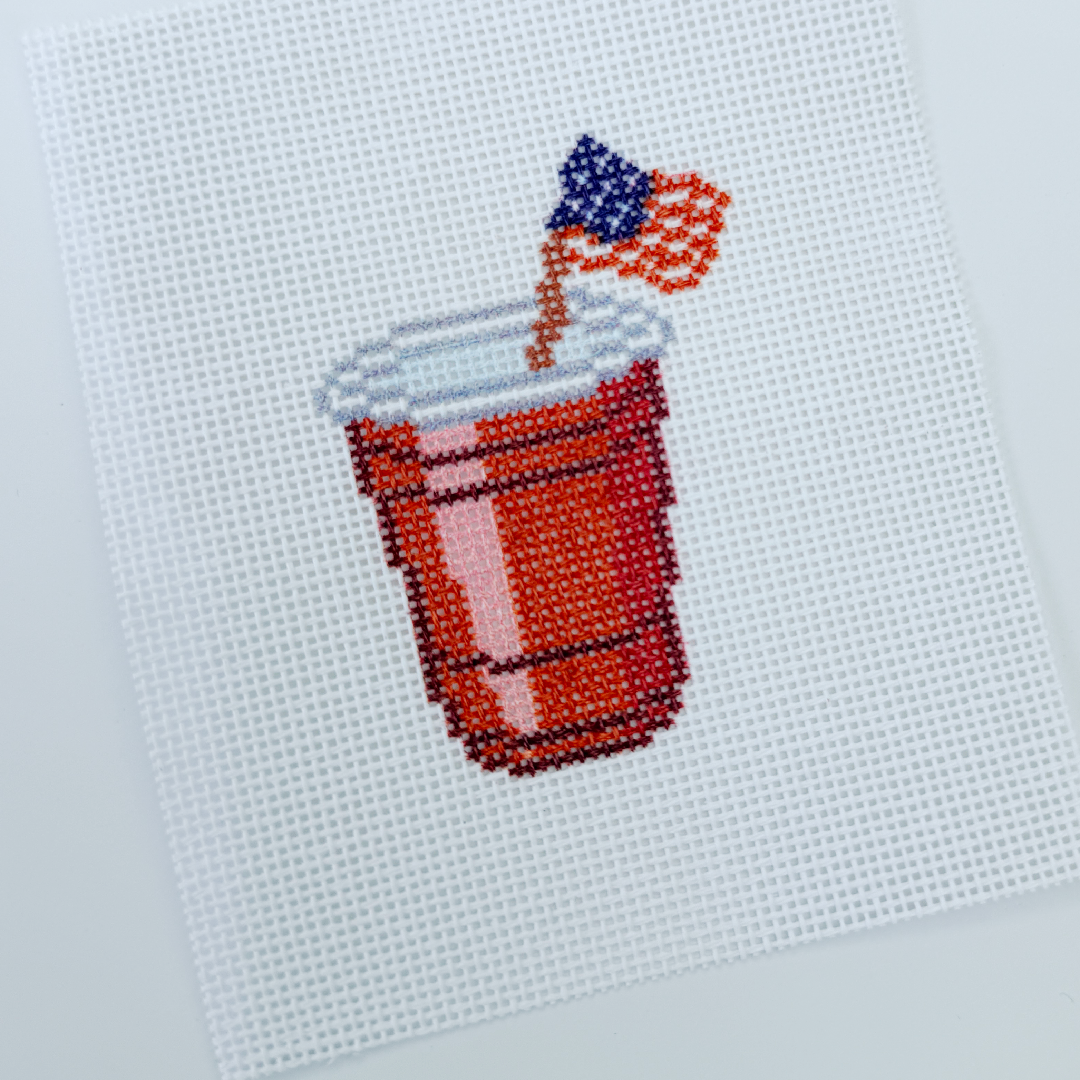 Solo Cup US Flag Canvas SAMPLE