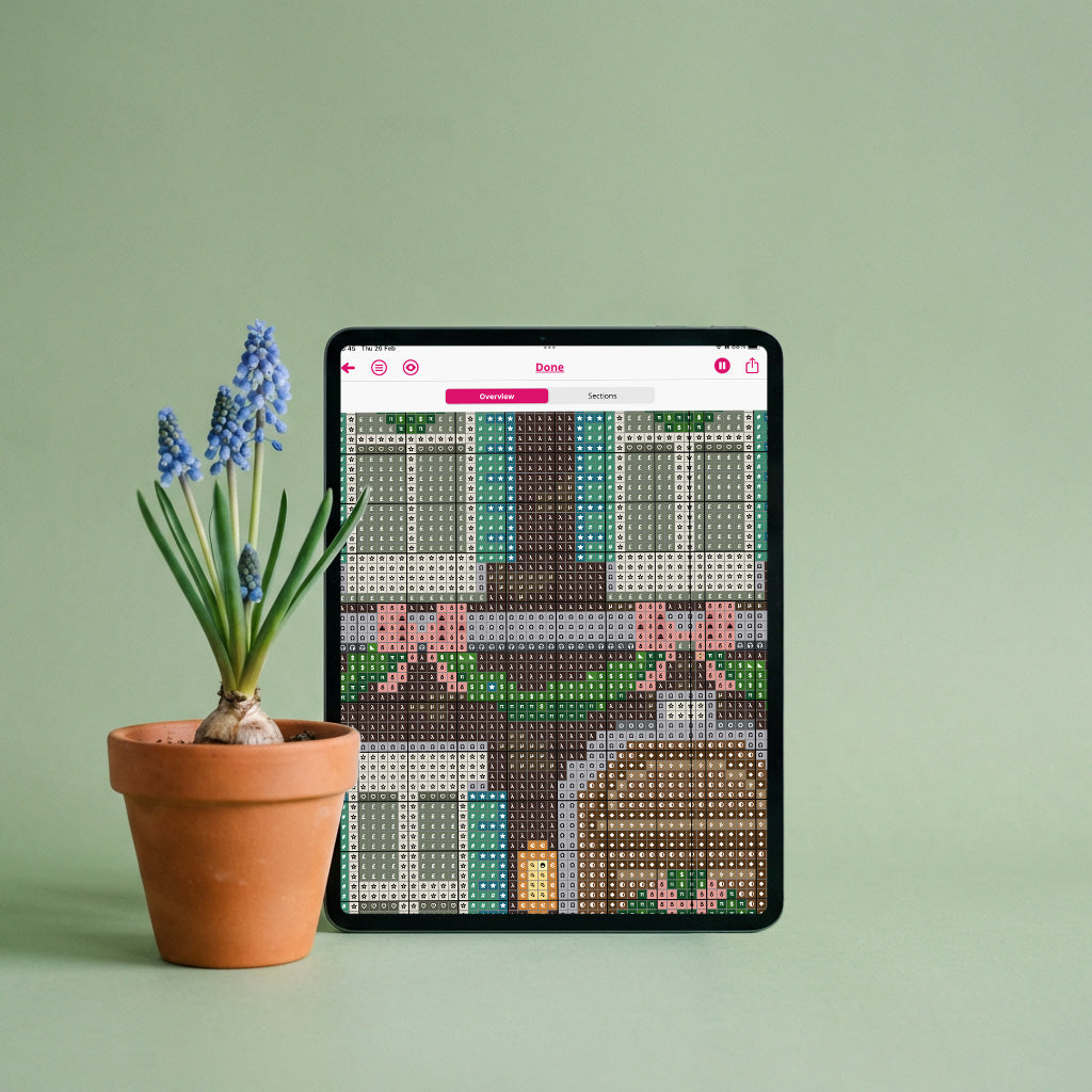 Townhouse Needlepoint Village Pattern